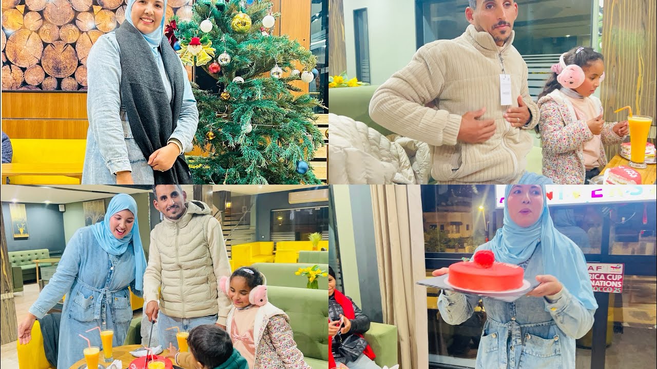 اول عيد ميلاد زوجي فحياتو كانت مفاجأة جميلة سنة جديدة وحياتي سعيدة 