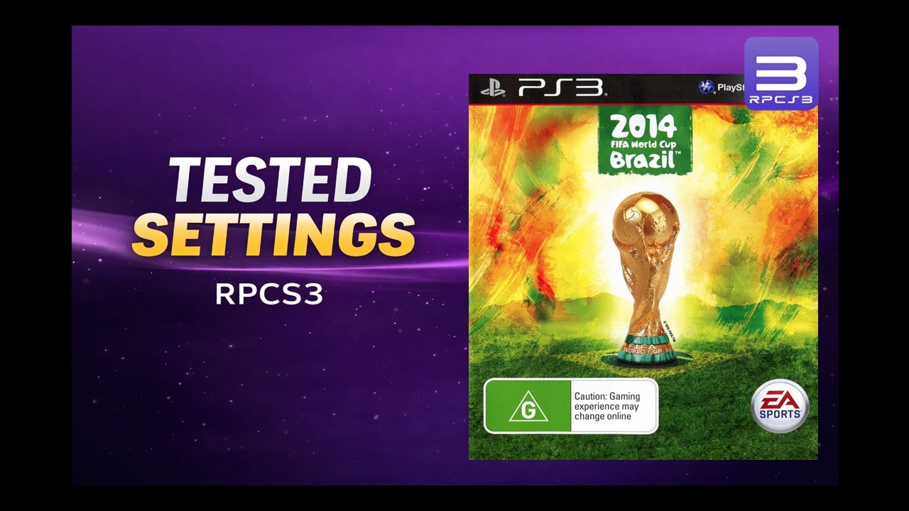 RPCS3 Settings – Best Config for 2014 FIFA World Cup Brazil [4K | HD] | Smooth Gameplay ⚽