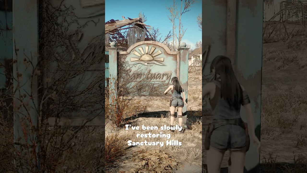 A Cozy Sanctuary Hills Rebuild Project #fallout4