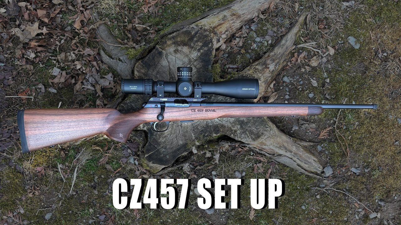HOW TO Mount a Scope on a Rifle - CZ457 PRS Build