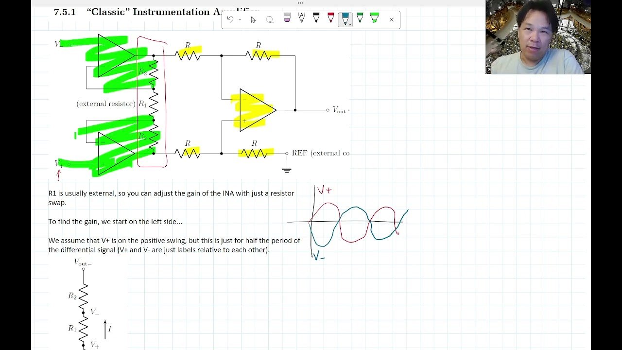 Analog and Digital Electronics: Instrumentation Amplifiers Lecture5C Steck 7.5