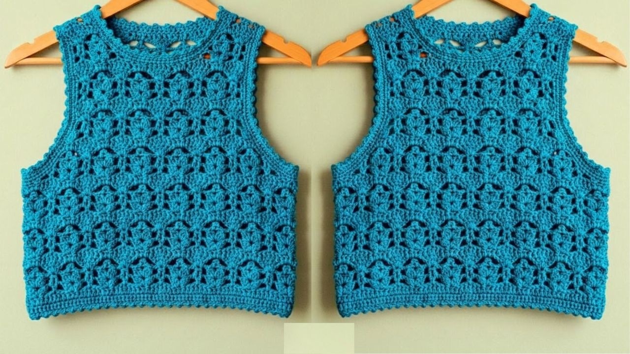 This Crochet Pattern is ABSOLUTELY AMAZING! UNIQUE & EASY Crochet Stitch for sweaters ,top, cardigan