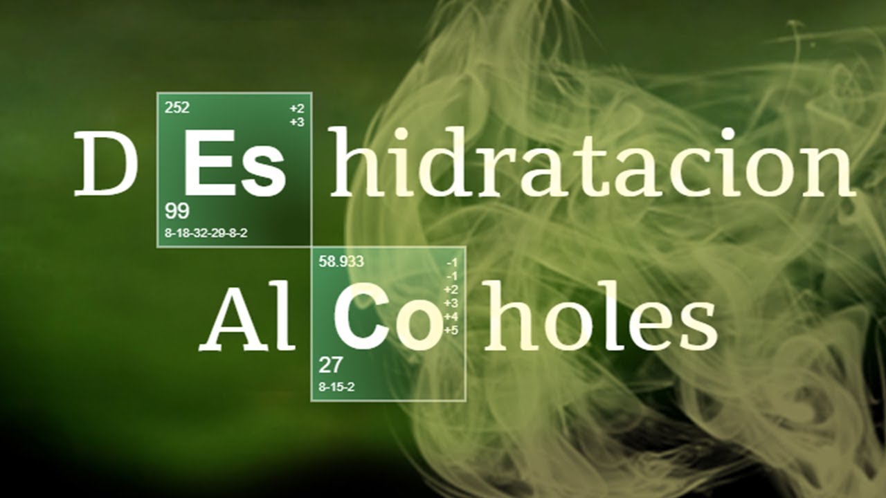 DESHIDRATACION DE ALCOHOLES | Química Orgánica