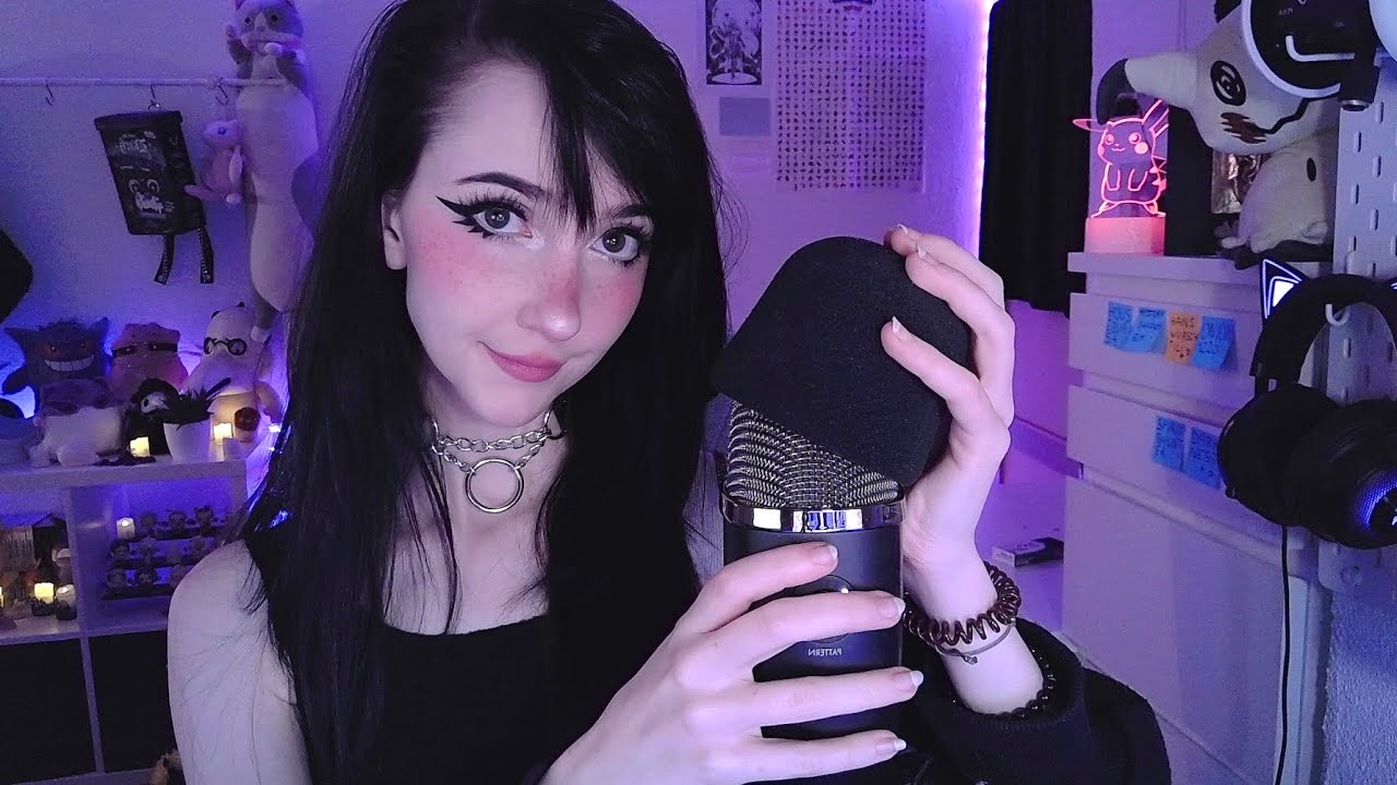 ASMR ☾ can I make you sleepy? 💤 fluffy mic, mic swirling & pumping, mic scratching without cover