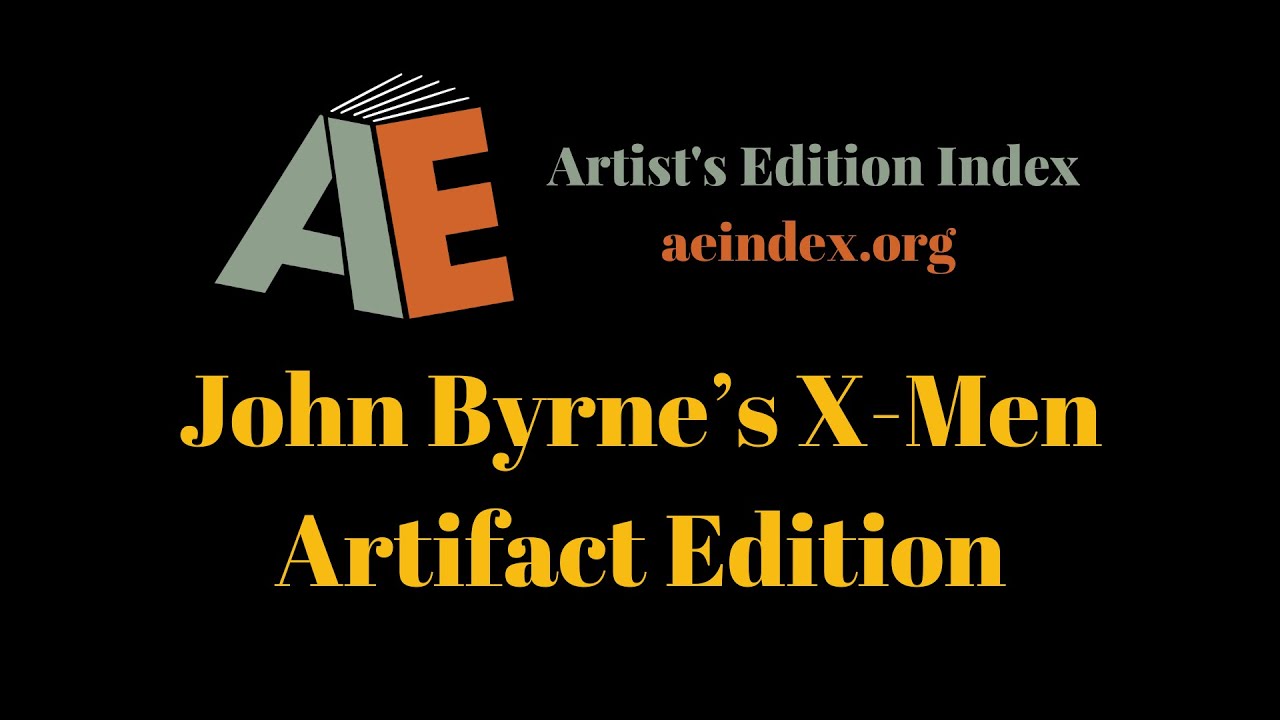 John Byrne&rsquo;s X Men Artifact Edition (flip through)