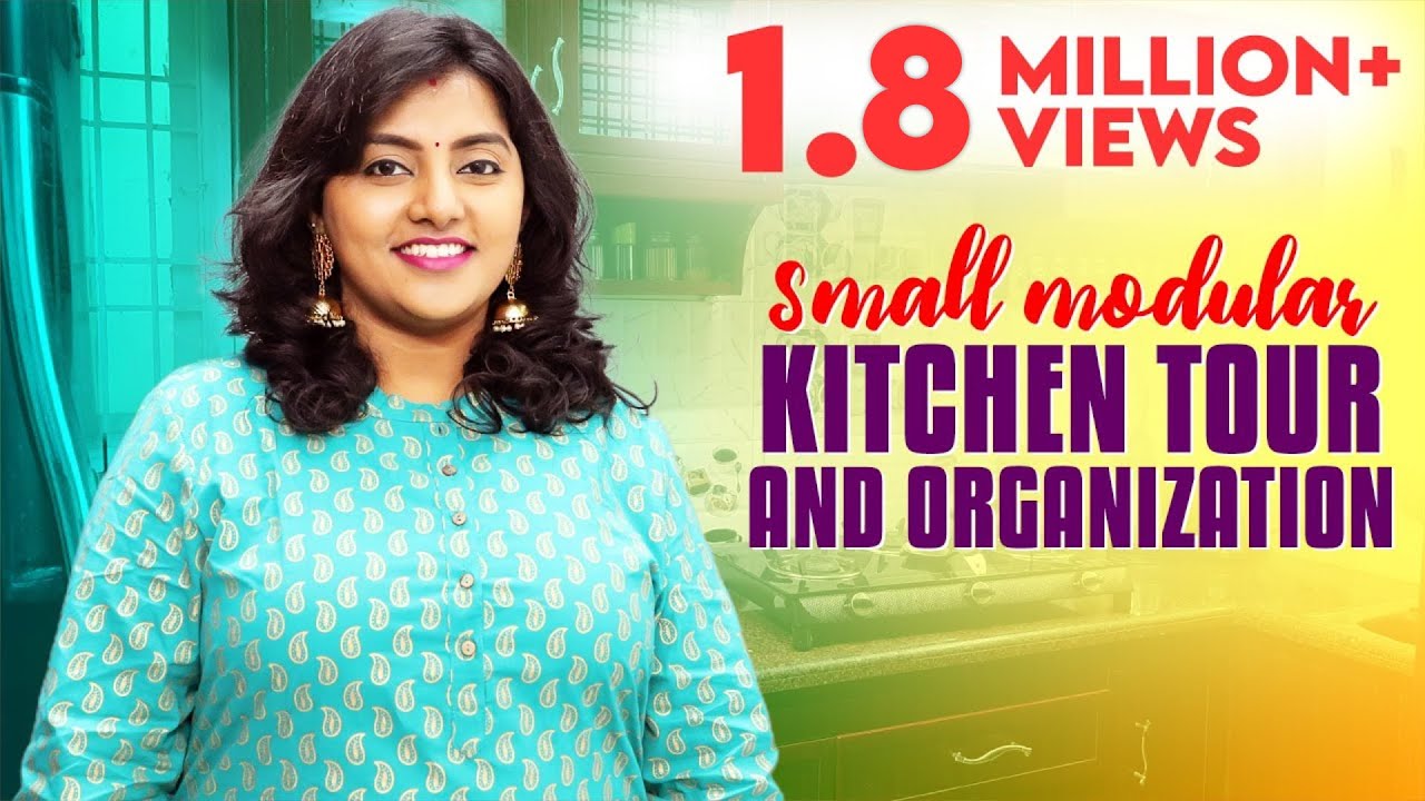 Kitchen Tour & Organization | Small Indian Modular Kitchen Tour | Karthikha Channel Kitchen Tour
