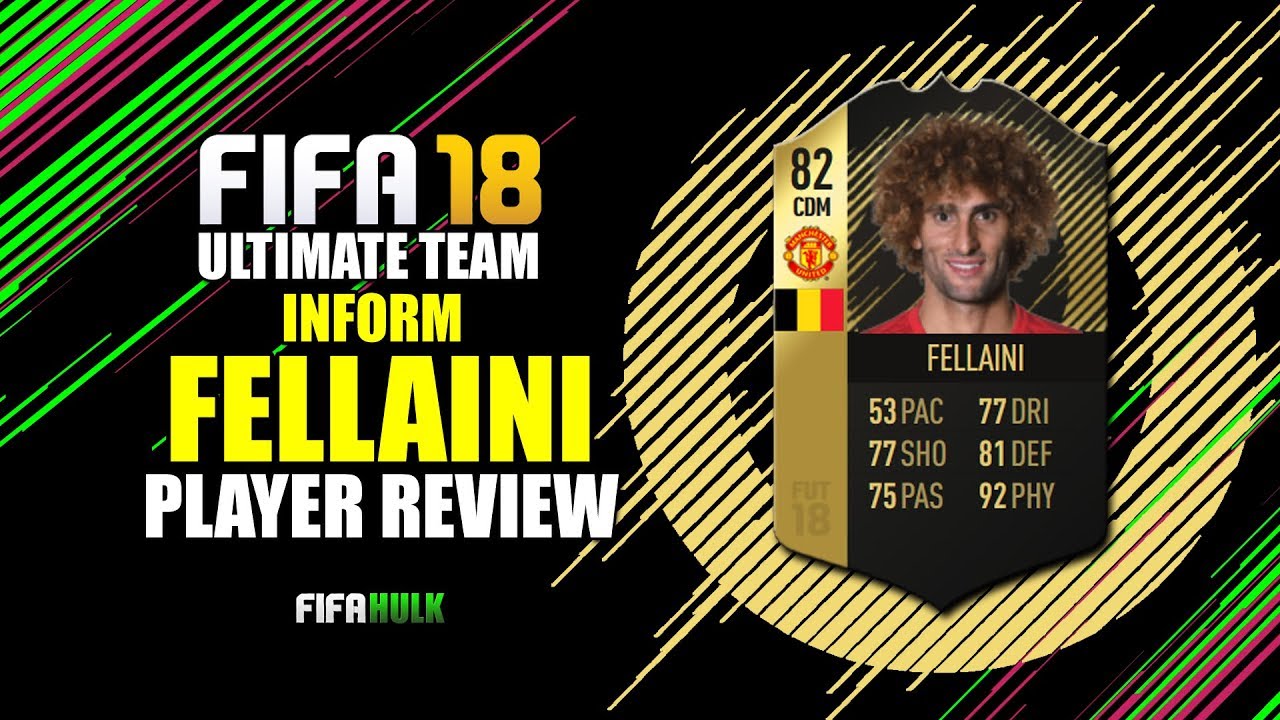 FIFA 18 IF FELLAINI PLAYER REVIEW w/ PERFORMANCE STATS