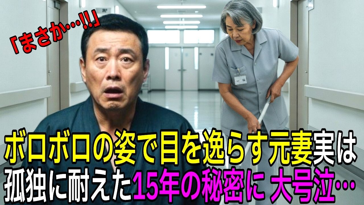 「俺を捨てた最低な女」と恨んでいた元妻が、病院でボロボロの清掃員をしていた。俺の会社を守るために全てを犠牲にしていたと知り、俺は号泣して…【感動する話】【朗読】