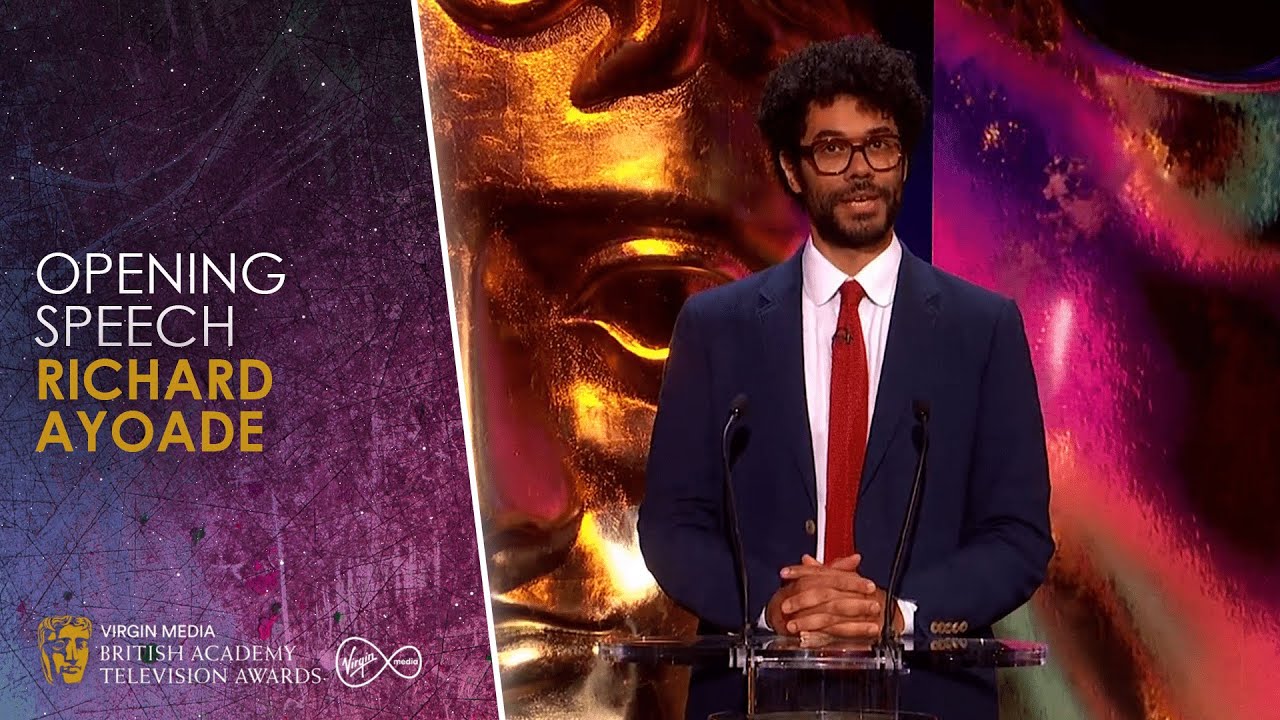 Richard Ayoade's Wonderfully Dry Opening Speech for the Virgin Media BAFTA TV Awards 2021