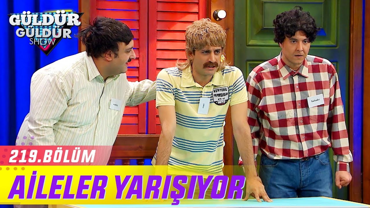 Güldür Güldür Show 219.Bölüm - Aileler Yarışıyor - Tikigiller