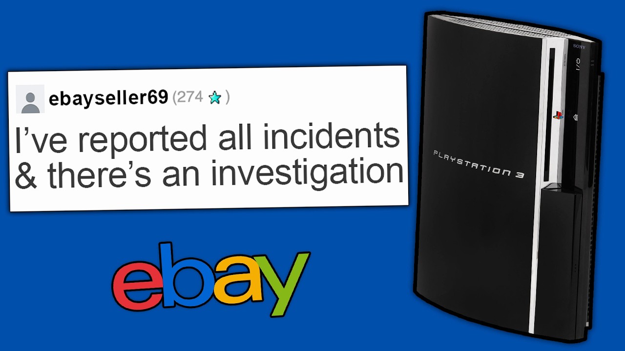 Этот продавец на eBay сошёл с ума, когда я купил ему PS3... 🤡