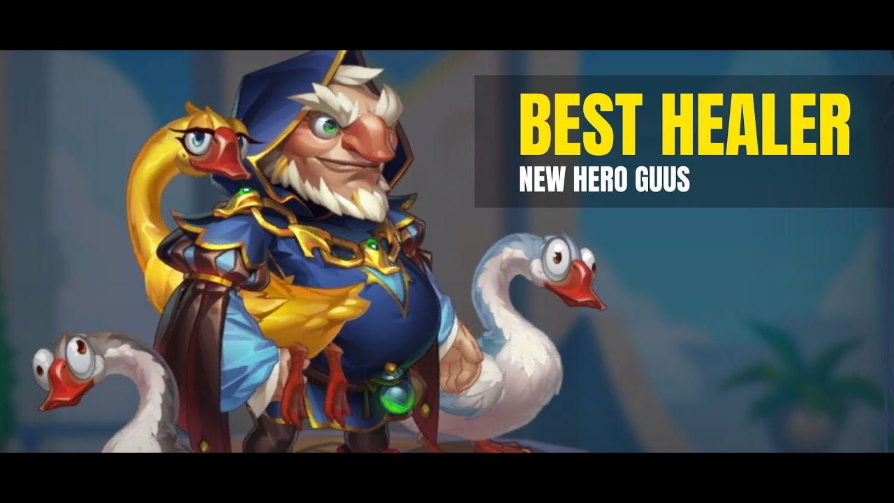 BEST HEALER HERO WARS ALLIANCE | NEW HERO GUUS