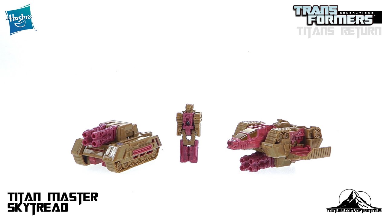 Transformers Titans Return Titan Master SKYTREAD Video Review