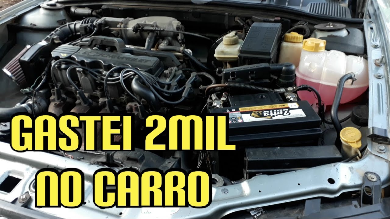 Melhorias no VECTRA GLS 97 - Mostrando tudo que eu fiz no carro 👌👌