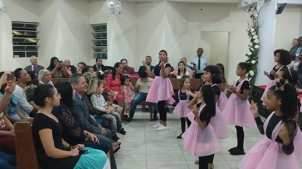 apresentação de despedida do nosso pastor nossas crianças da  subsede Nova Contagem