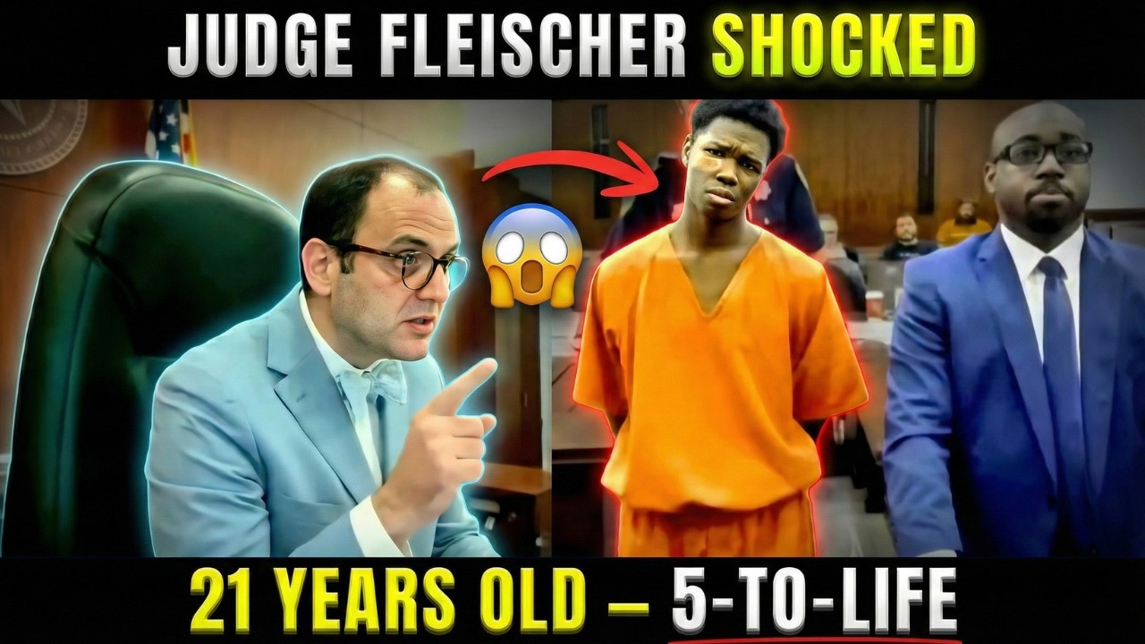 Judge Fleischer SHOCKED by 21 Year Old’s Priors — 5 to Life Felony After Car Break Ins