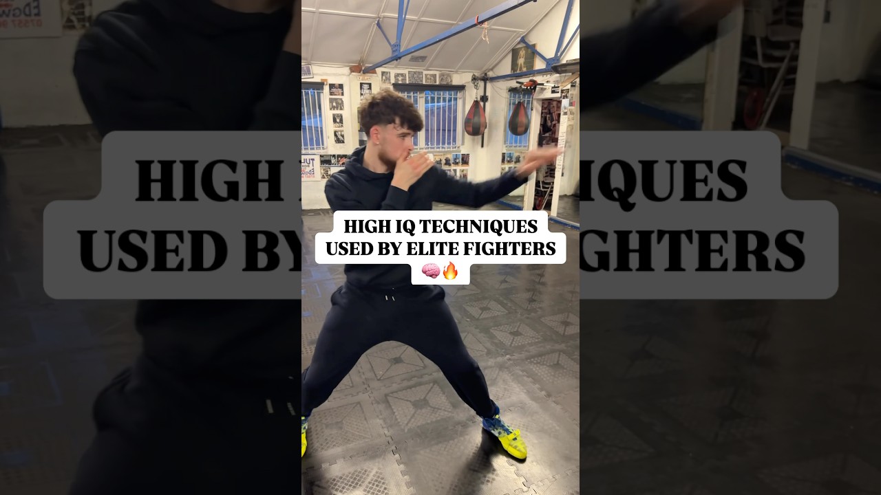 High IQ techniques used by elite fighters🧠#boxing #boxingtechnique #fighttips #selfdefence