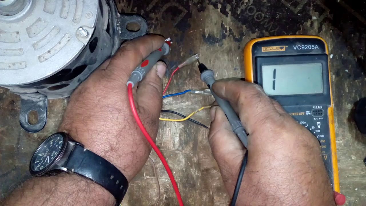 كيفية معرفة اسلاك ماطور متعدد السرعات بخطوات بسيطه