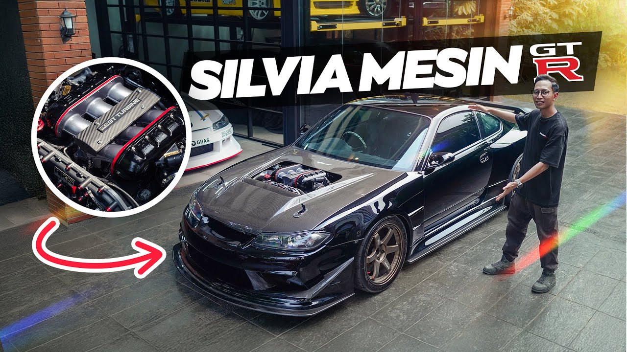 Lebih Ganas dari Mobil BRIMOB‼️ Silvia S15 dengan Mesin VR38
