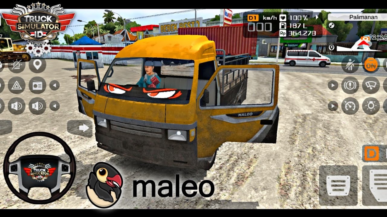🚨New Truck Game By Maleo!! 🚛Truck simulator Indonesia first Gameplay