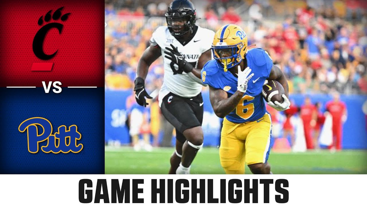 Cincinnati vs. Pitt Game Highlights | 2023 ACC Football