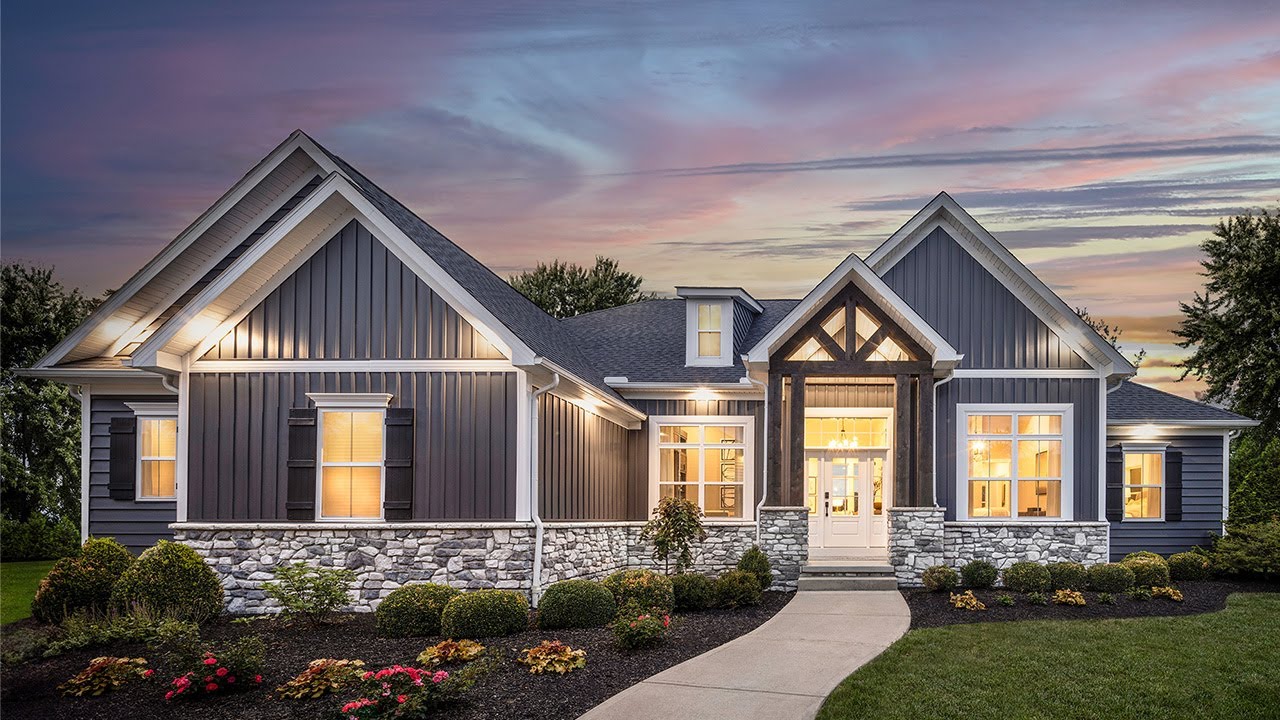Video Tour: Columbus North, OH Charleston Modern Hill Country (Shown with Opt. Features)