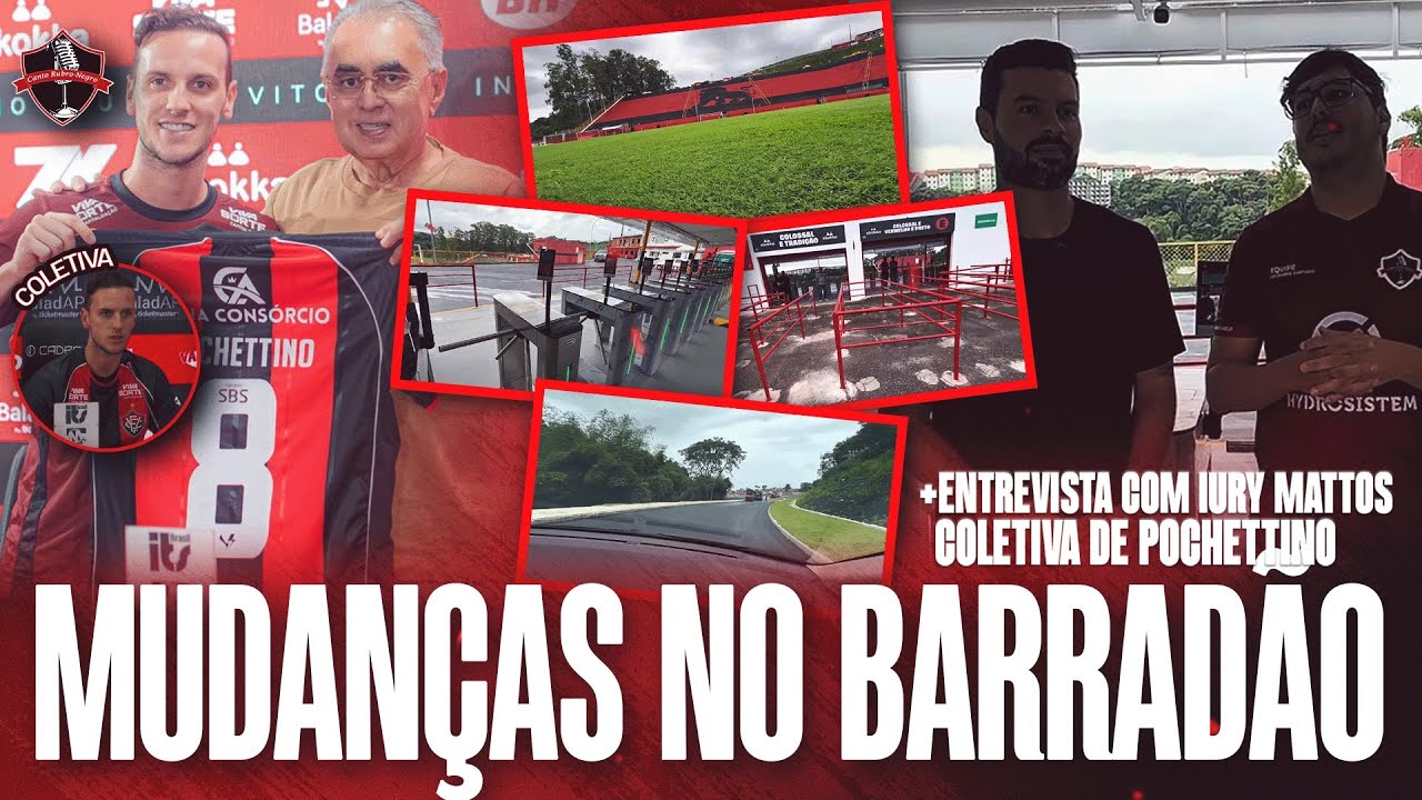EXCLUSIVO! ATUALIZA&Ccedil;&Otilde;ES DAS OBRAS, GRAMADO, ENTREVISTAS, COLETIVA POCHETTINO E NOT&Iacute;CIAS DO VIT&Oacute;RIA