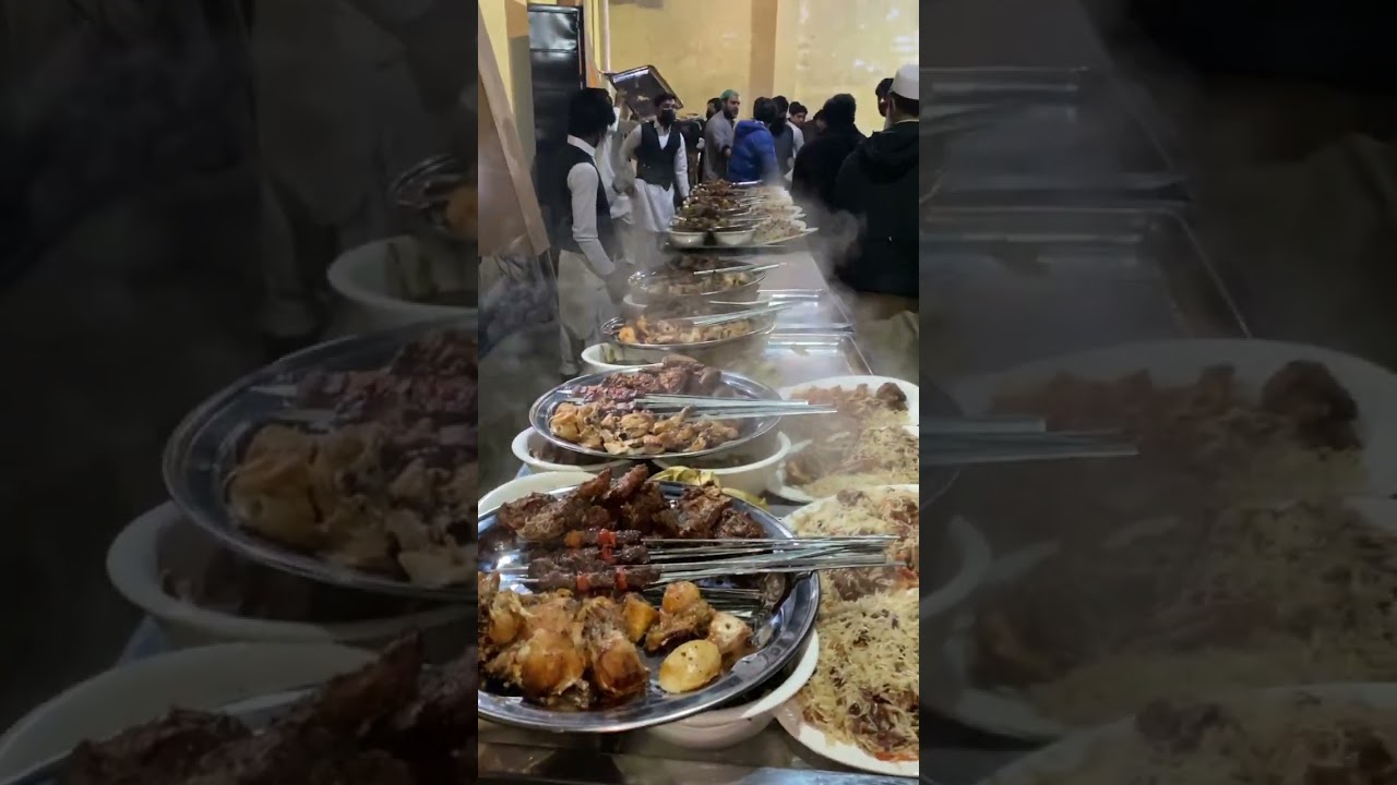 Pakistani Wedding Food | 3000+ People&rsquo;s Food Preparation | #shorts #weddingfood #pakistan
