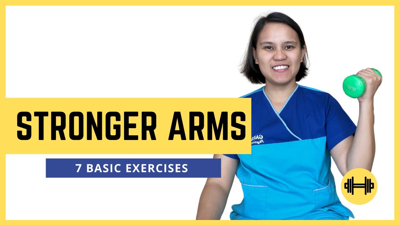 Arm exercise for mild stroke patients at home (Tagalog)