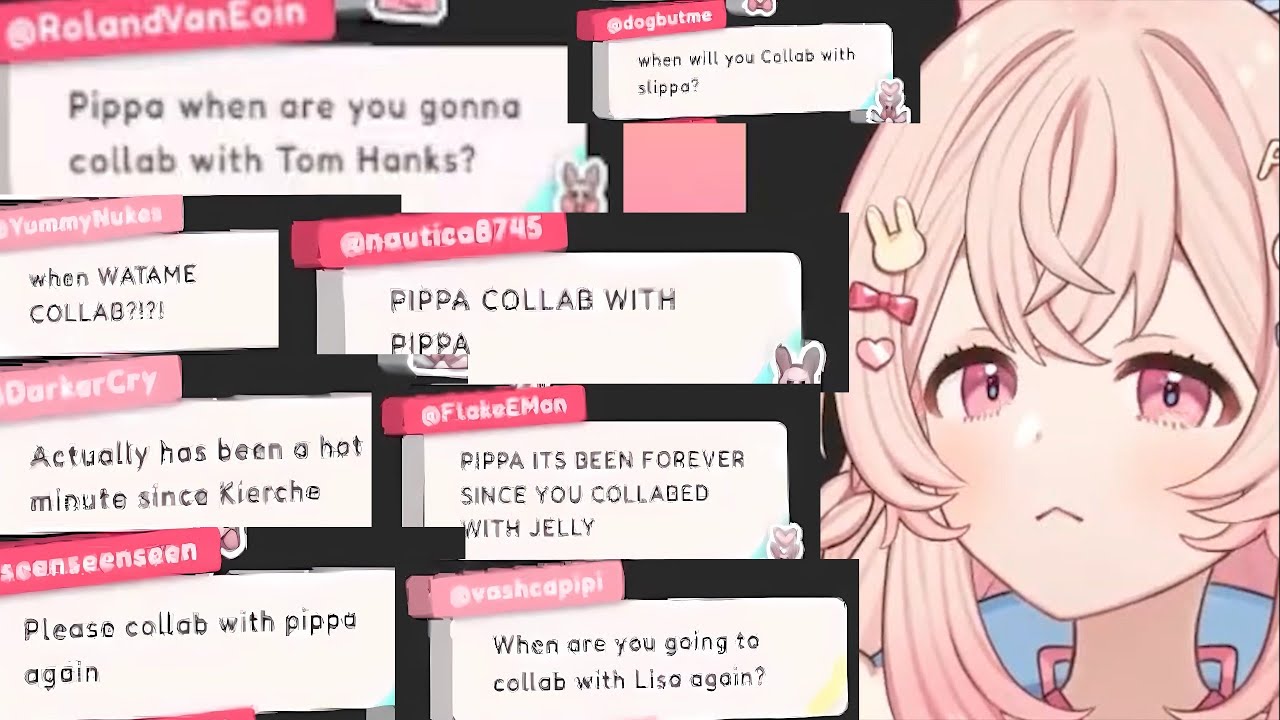 Pippa is answering the most asked question regarding collab