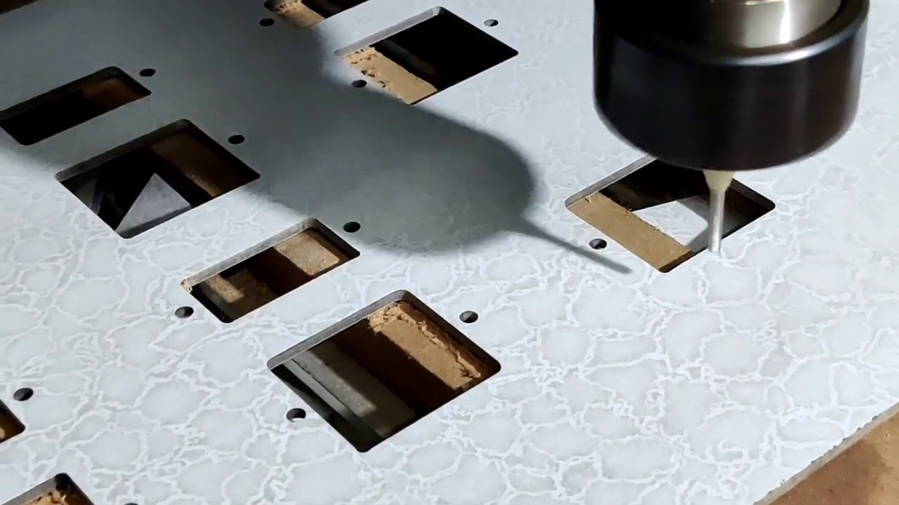 Switch board cutting in CNC Router