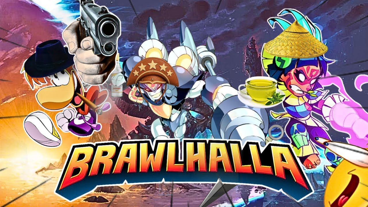 A EXPERIÊNCIA DE JOGAR BRAWLHALLA COM MAIS AMIGOS!!!