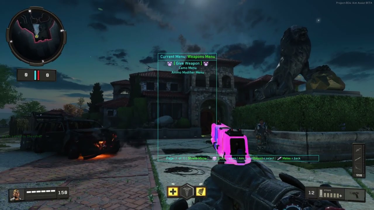 Call of Duty: Black Ops 4 Shield Client Mod Menu (Multiplayer / Blackout / Zombies)