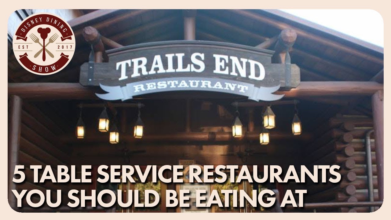 5 Table Service Restaurants You Should Be Eating At | Disney Dining Show | 12/01/17