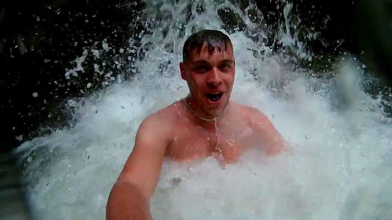 Begna waterval Porlezza Italië 2017