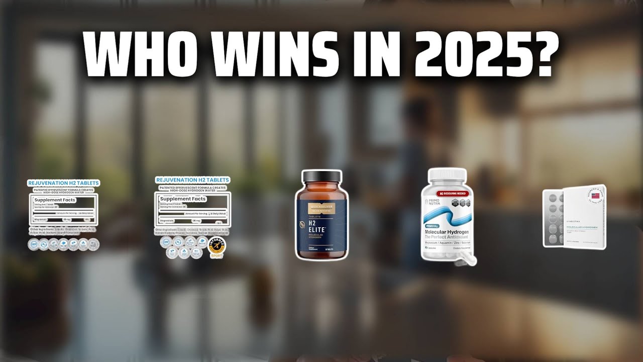 The Top 5 Best Hydrogen Water Tablets in 2025 - Must Watch Before Buying!