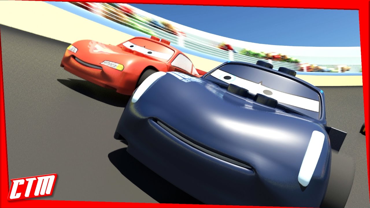 🏁 RACE 🏁 Lightning McQueen vs. Jackson Storm 🏁 CARS 3 🏁 Short LEGO Movie Animated Cartoon