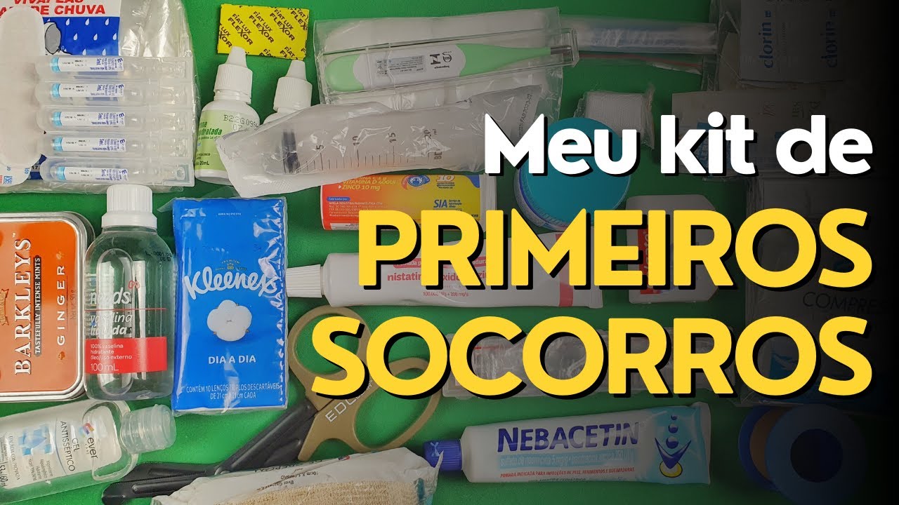Meu kit de primeiros socorros