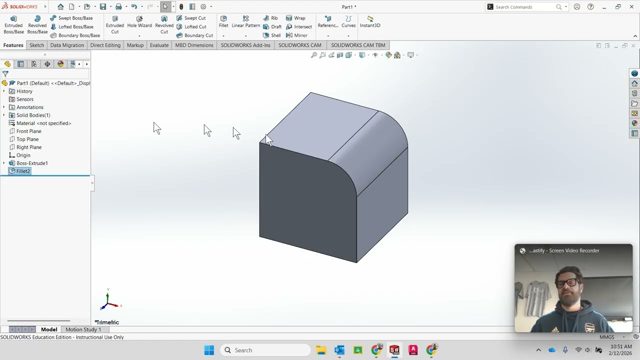 Create 3D Fillets
