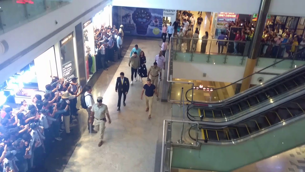 RCB team came to PVR in Orion mall Bengaluru