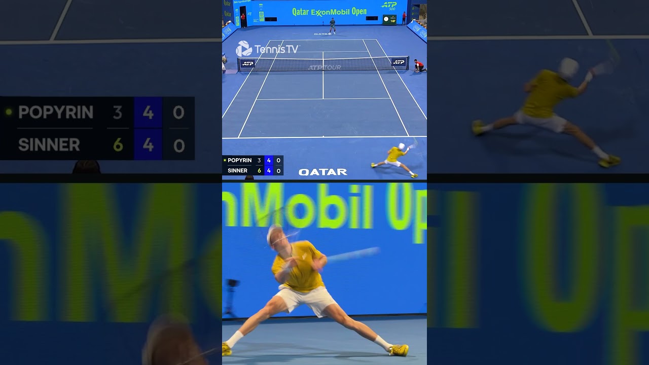 Jannik Sinner Is EVERYWHERE 💨