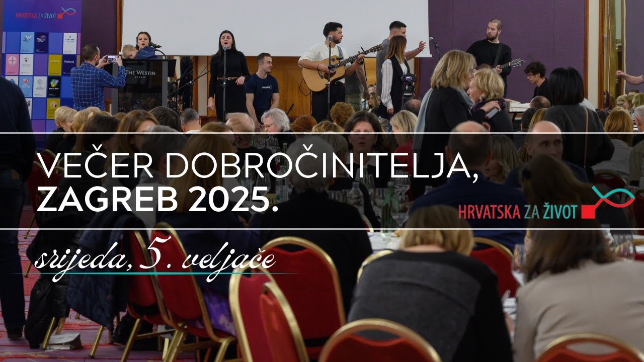 Večer dobročinitelja - Zagreb 2025. (druga od dvije, SRIJEDA)