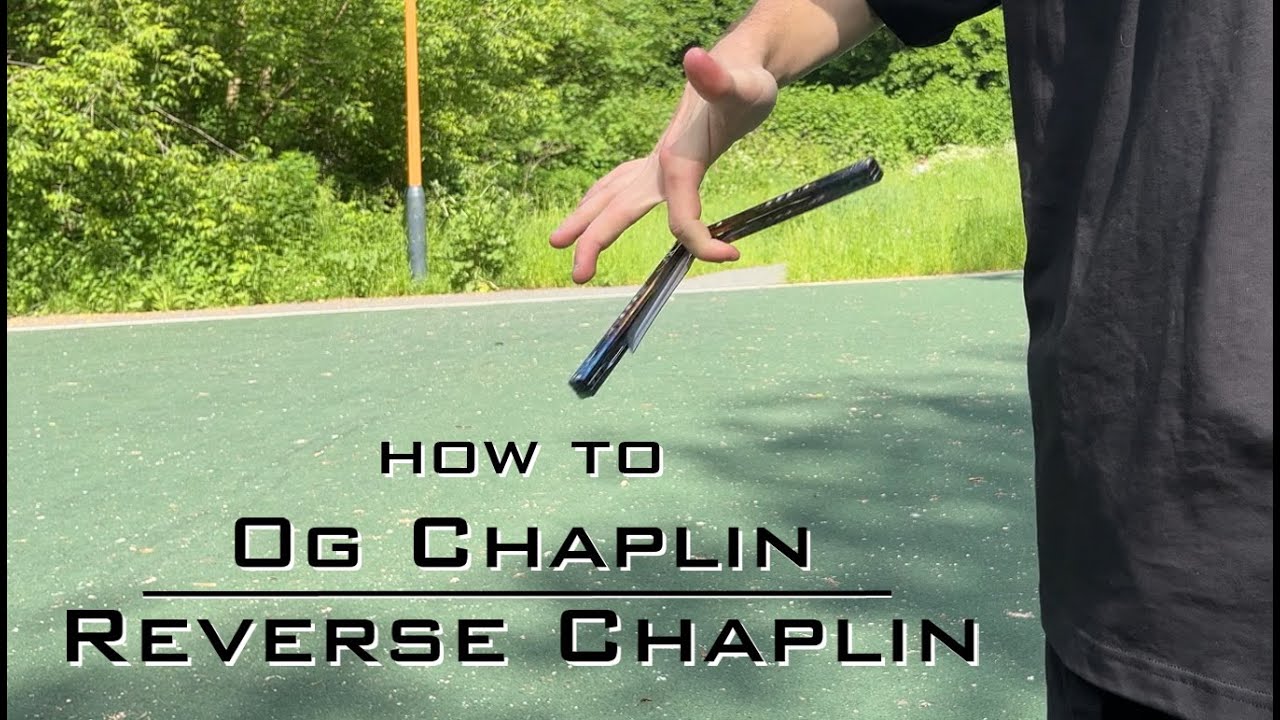 0G Chaplin | Reverse Chaplin - Обучение средним трюкам на ноже бабочке  | #flipping