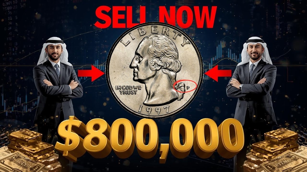 This 1997 Quarter Dollar Could Be an $8 Million Coin — Check Yours Before It’s Too Late