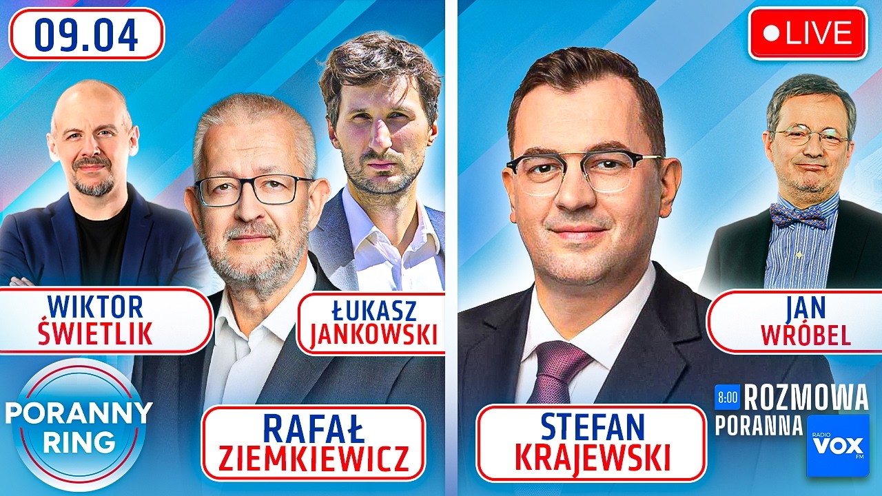 🔴 PORANNY RING 7:30 - RAFAŁ ZIEMKIEWICZ, ŁUKASZ JANKOWSKI, STEFAN KRAJEWSKI