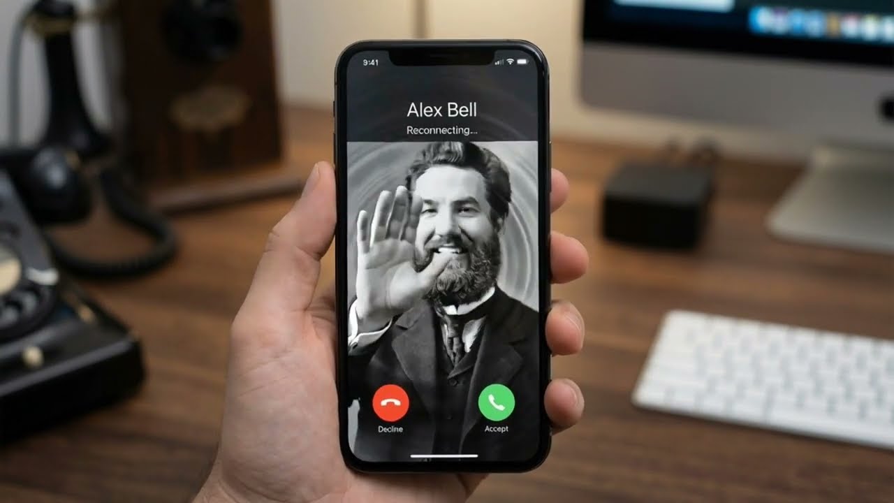 How the first telephone was invented.