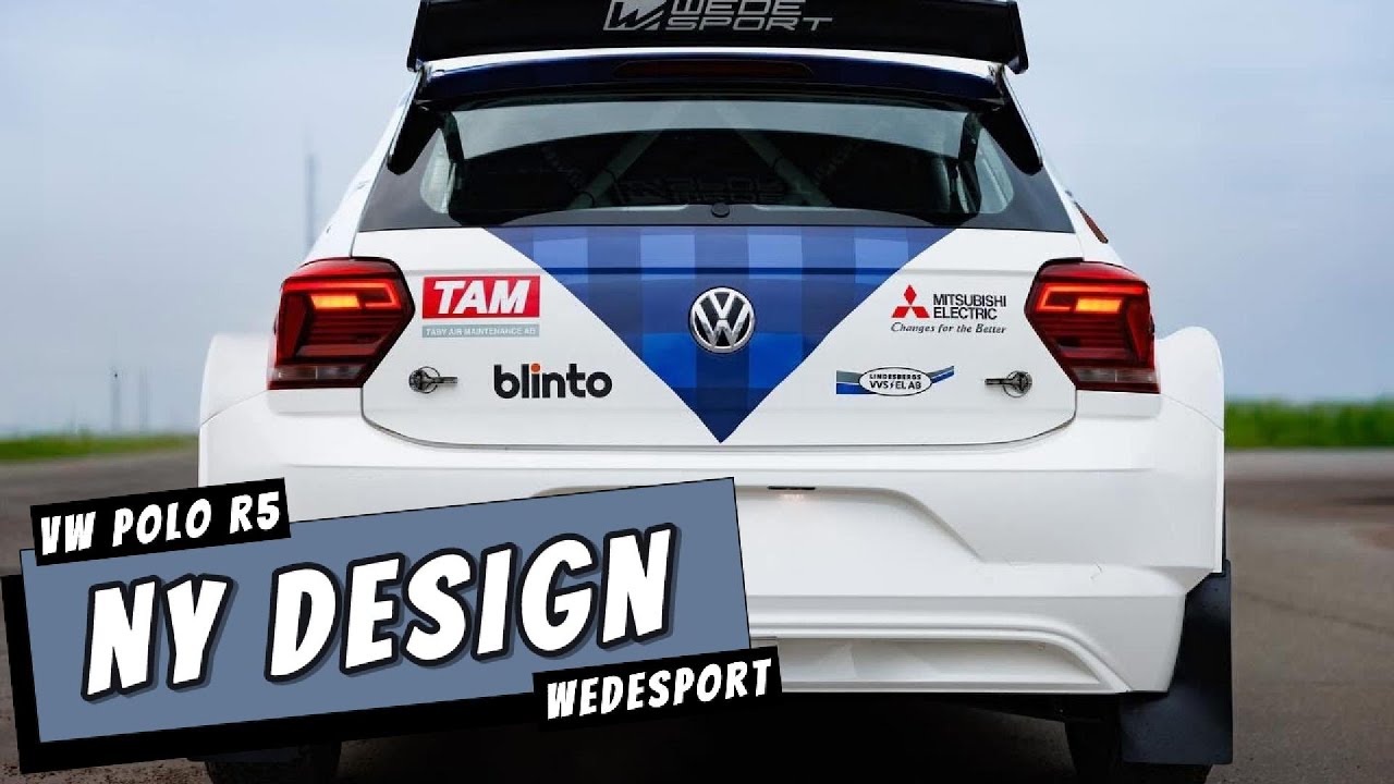 Ny design på rallybilen!