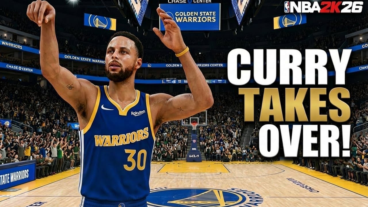 STEPH Curry Takes Over in Epic NBA 2K26 Gameplay!
