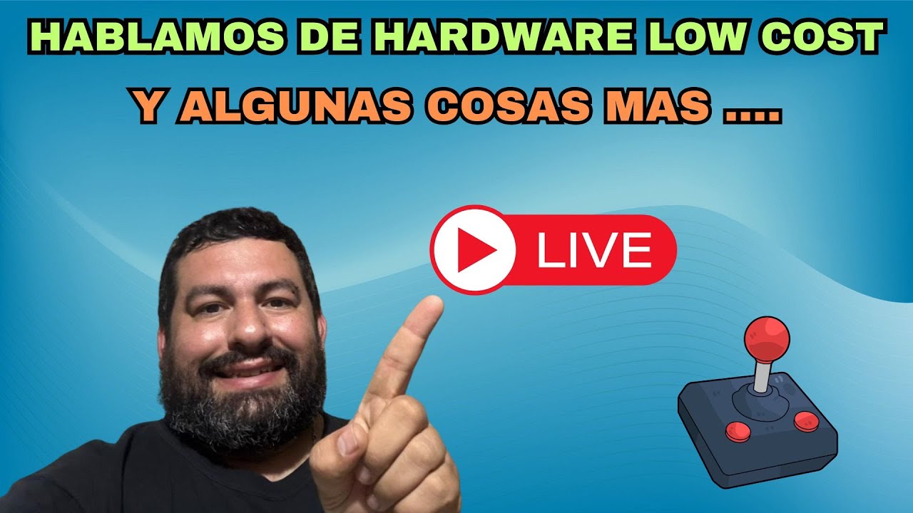 🔴 HABLAMOS DE HARDWARE LOW COST Y PRUEBO EN VIVO CARTUCHOS REPLICA DE NINTENDO 64