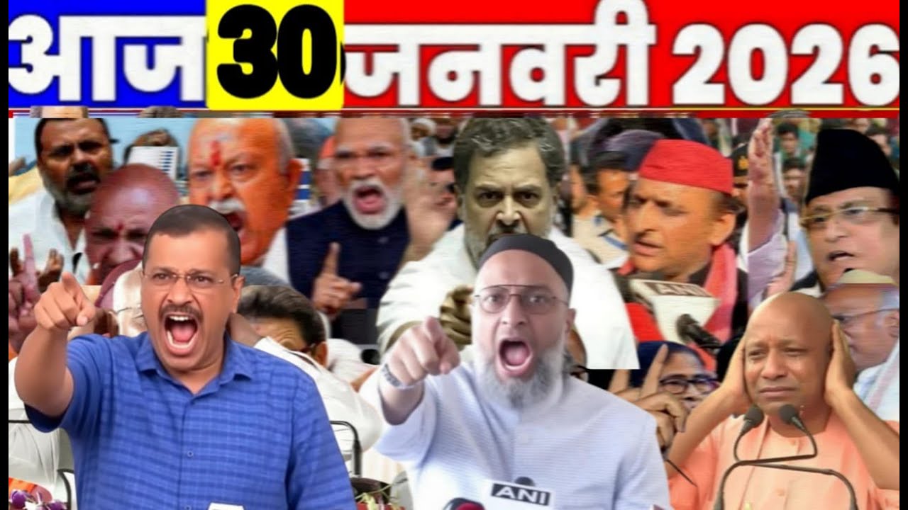 30 January 2026 Aaj Ki 50Sabse Badi Khabrein |Breaking News Today| Ravish Kumar Prime Time